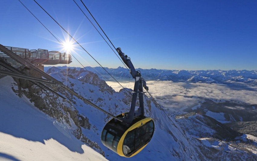 Dachstein Gondelbahn © Photo-Austria/Hans-Peter Steiner