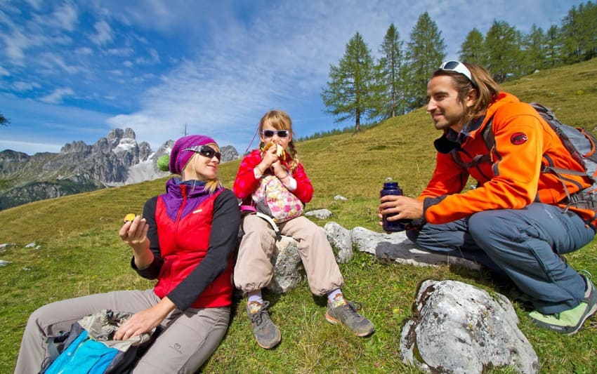 Familienwanderung in Filzmoos © TVB Filzmoos / Herbert Raffalt