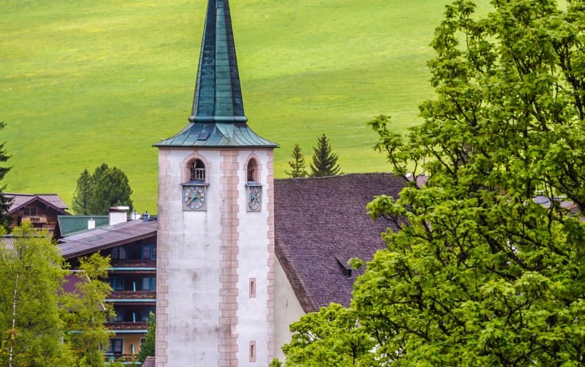 Wallfahrtskirche in Filzmoos im Salzburger Land © TVB Filzmoos / Coen Weesjes