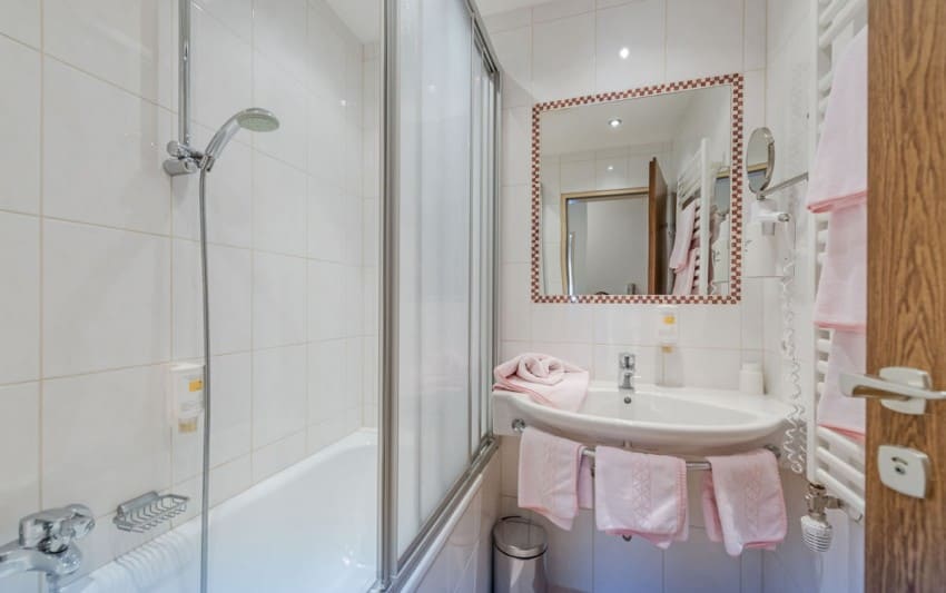 Badezimmer in der Ferienwohnung