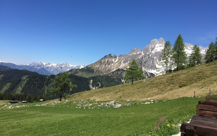 Blick auf die Bischofsmütze