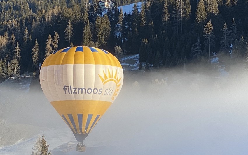 Ballonstart im Januar um ca. 7:00 Uhr