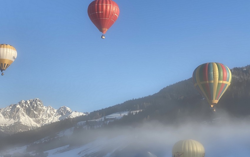 Unsere beliebten Ballonfahrten dürfen nicht fehlen