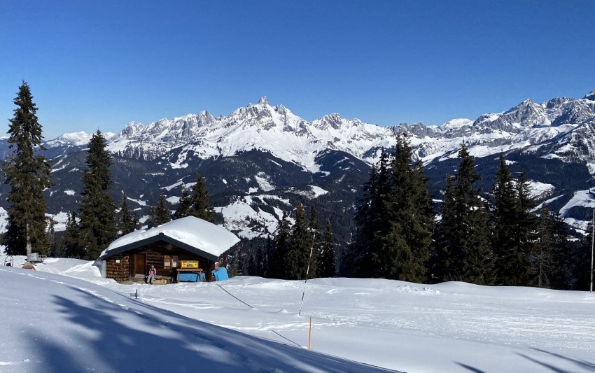 Karhütte am Rossbrand