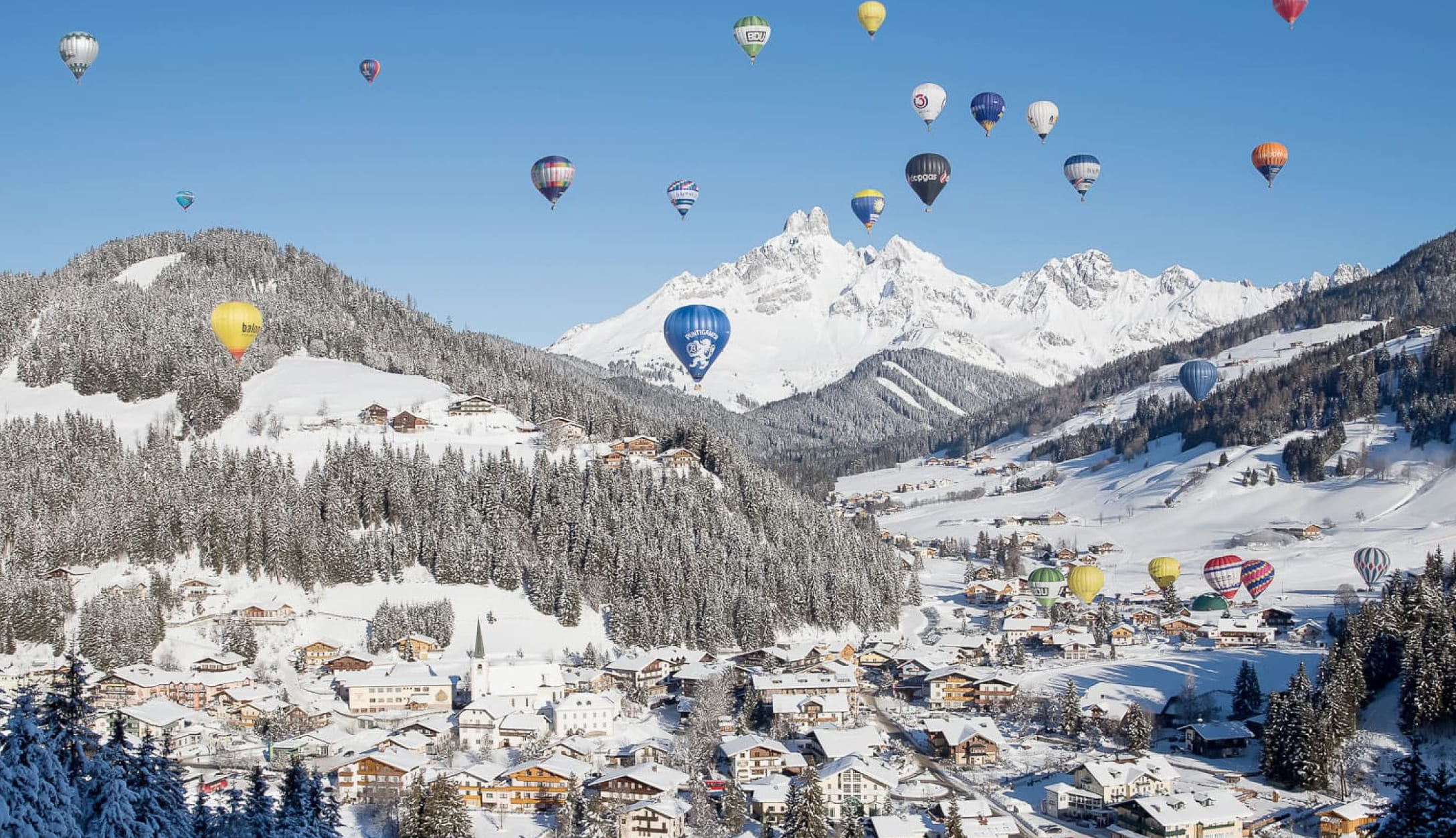 Ballonfahren im Ballondorf Filzmoos